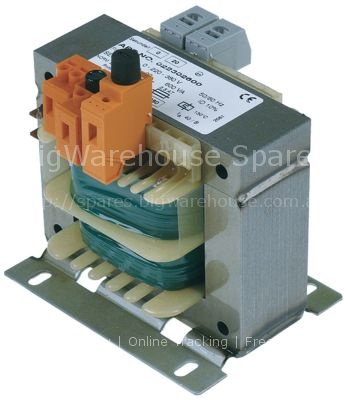 Transformer primary 220/380VAC secondary 0-20VAC 600VA connectio