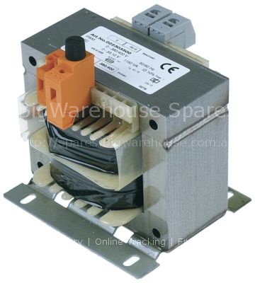 Transformer primary 380/400VAC secondary 0-33,1VAC 1150VA connec