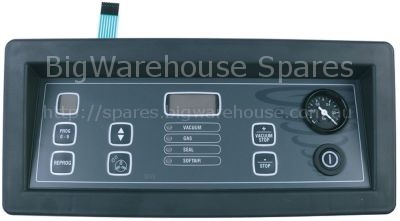 Membrane keypad vacuum packing machine with frame