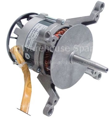 Fan motor 230V 1 phase 50Hz 0,37kW 1400rpm speeds 1 L1 170mm L2