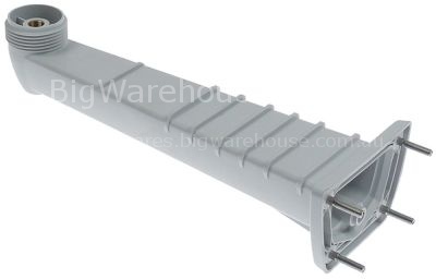 Wash arm support mounting pos. upper ø 42mm H 78mm L1 340mm