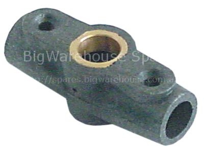 Rinse arm boss mounting pos. upper/lower ø 12mm H 22mm L 59mm