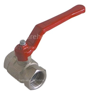 Ball valve connection 3/4" IT - 3/4" IT DN20 total length 56mm w