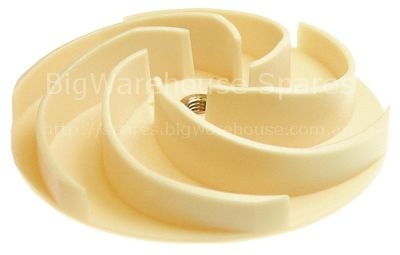 Impellor ø 110 mm H 26 mm rotation direction right thread M8L sh