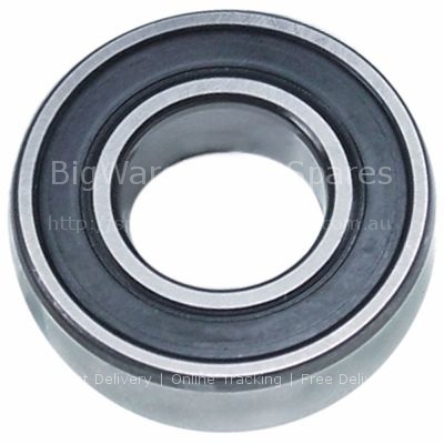 Deep-groove ball bearing type 6205-2RS shaft ø 25mm ED ø 52mm W