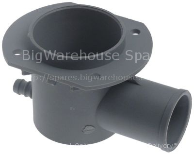 Wash arm support mounting pos. upper ø 69mm H 79mm