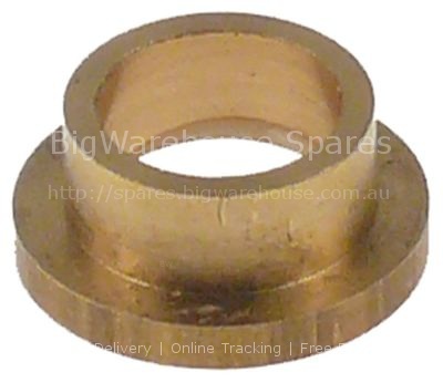 Bush D1 ø 9mm D2 ø 12mm int. ø 1 7mm H 5mm brass