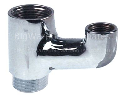 Fitting support thread 1/2" ET suitable for manometer