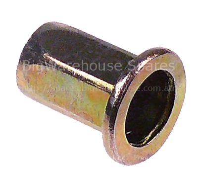 Rivet nut thread M10 DN 13mm L 22mm hexagon Qty 1 pcs