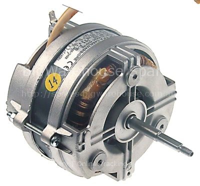 Fan motor 220-240V 1 phase 50/60Hz 0,12kW 2800/3400rpm speeds 1