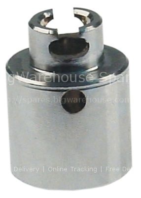 Coupling for pizza oven for drive shaft