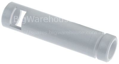 Overflow pipe tube ø 20,5mm pipe length 88,6mm