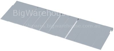 Curtain for ice maker W 275mm H 80mm shaft length 280mm shaft ø