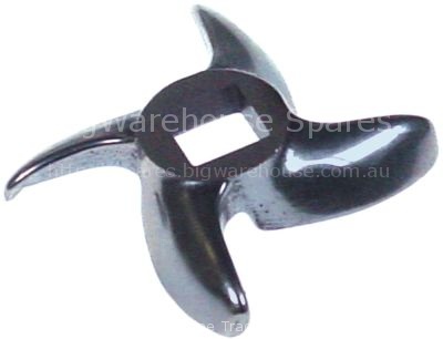 Knife type ENTERPRISE size 8 ø 55mm internal size 10x10mm stainl