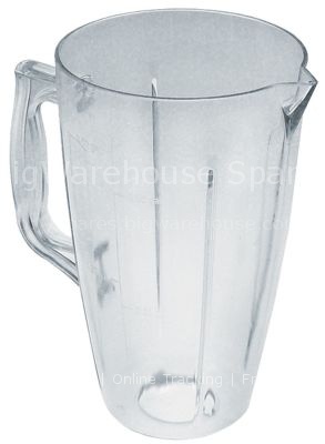 Blender jar plastic 2000ml for mixer Orione
