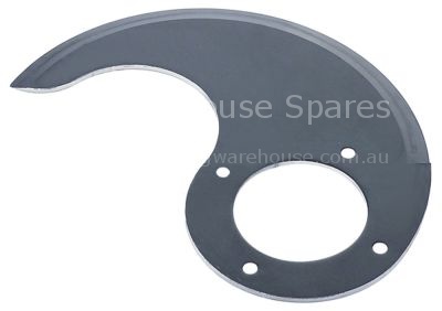 Knife mounting pos. lower L 112mm seat ø 42mm mounting distance