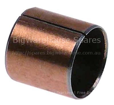 Bush for carriage ED ø 20mm ID ø 18mm H 20mm bronze