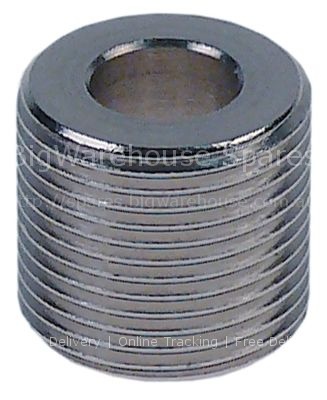 Threaded bush thread M22 L 20mm ID ø 11mm 220-250