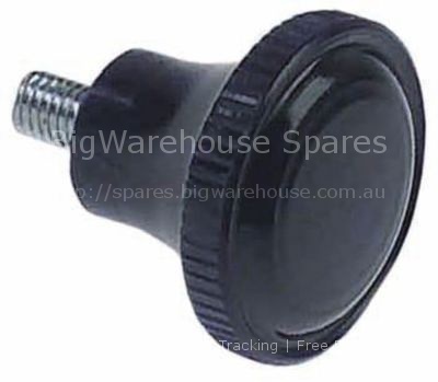 Locking screw thread M5 handle ø 25mm L 8mm
