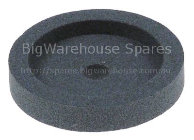 Grindstone ø 40mm thickness 10mm bore ø 6mm grained fine with be