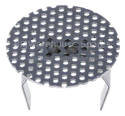 Drain filter for pasta cooker 40mm stainless steel