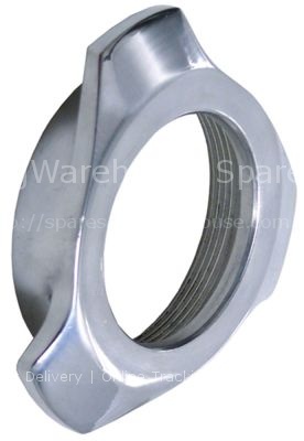 Ring nut model 8 aluminium