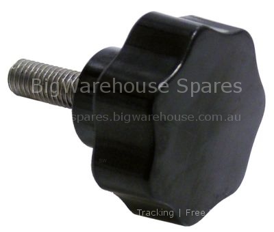 Locking screw thread M8 thread L 25mm handle ø 40mm