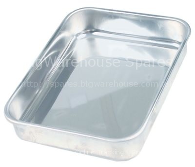 Meat collecting tray L 255mm W 195mm H 50mm