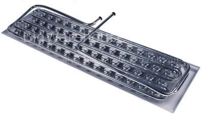 Evaporator for ice-cube maker 60 cubes L 665mm W 190mm H 40mm