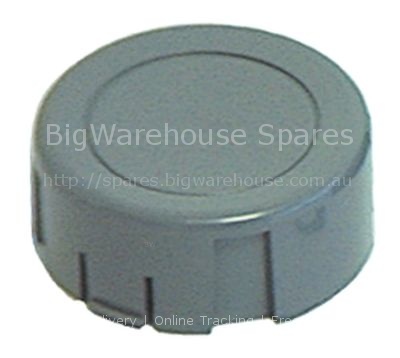 Push button ø 36mm grey for knob