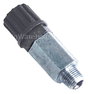 Non-return valve inlet 4x6mm outlet 1/8" L 50mm Qty 1 pcs