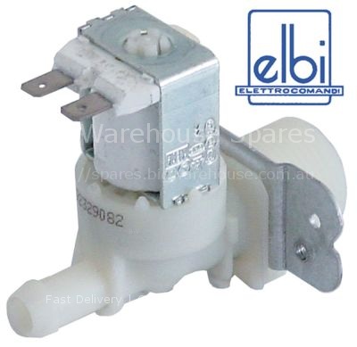 Solenoid valve single straight 230VAC inlet 3/4" outlet 11,5mm i