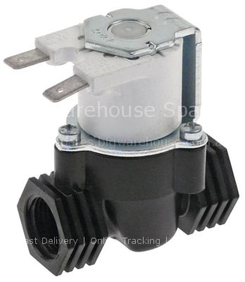 Solenoid valve single straight 230VAC inlet 3/8" IT outlet 3/8"