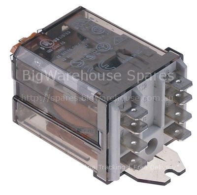 Power relays FINDER 24VAC 16A 2CO connection male faston 6.3mm b