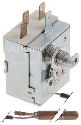 Safety thermostat switch-off temp. 90-110°C 1-pole 1CO 16/0.5A p