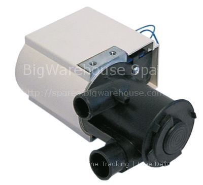 Drain pump inlet ø 25mm outlet ø 21mm 100W 230V 50Hz GRE with te