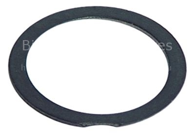 Sealing ring fibre ED ø 60mm ID ø 48mm thickness 1,5mm Qty 1 pcs