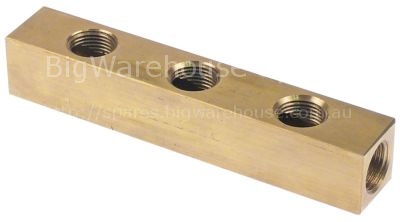 Water dispersion for cold water brass L 170mm W 30mm H 30mm thre