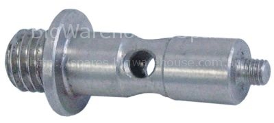 Rinse arm shaft
