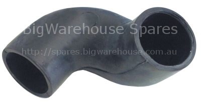 Formed hose S-shape warewashing equiv. no. 926033, DZG63