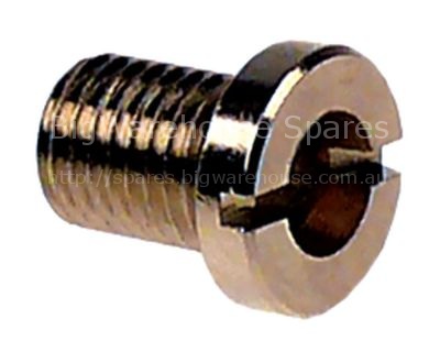 Adjusting screw for pressure pin