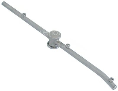 Rinse arm L 320mm nozzles 3 mounting ø 14mm mounting pos. upper