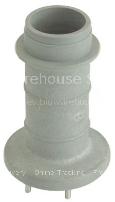 Wash arm support mounting pos. lower