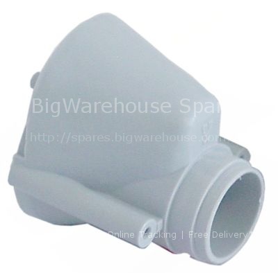 Wash arm support mounting pos. lower