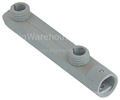 Rinse arm L 110mm nozzles 2 mounting ø 13mm mounting pos. left