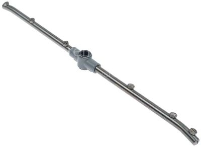 Rinse arm L 500mm mounting pos. lower nozzles 6 mounting ø 12mm