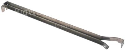 Guide bar mounting pos. right L 422mm W 43mm H 39mm