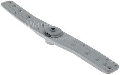 Wash and rinse arm L 495mm mounting pos. upper w. jets 10 r. jet