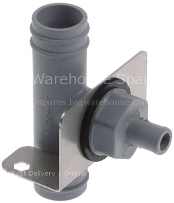 Air valve for drain hose D1 ø 21mm D2 ø 10,5mm