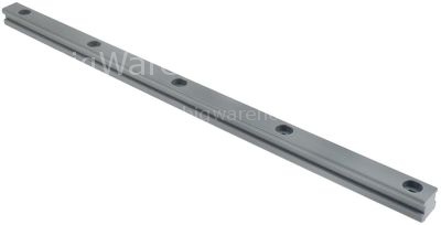 Guide bar L 685mm W 28mm H 28mm with sealing strip